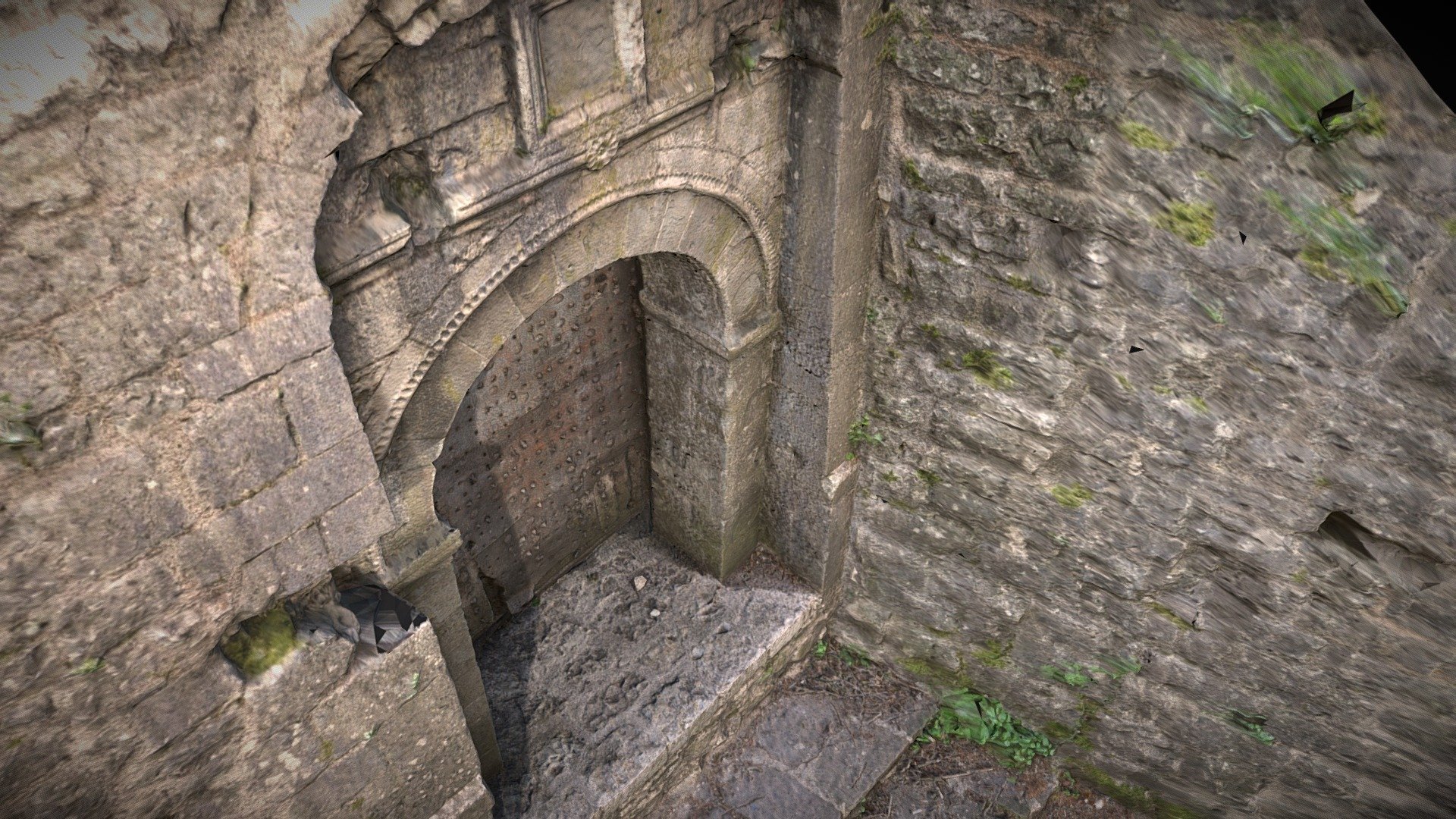 Ioannina Castle Door (photogrammetry scan)