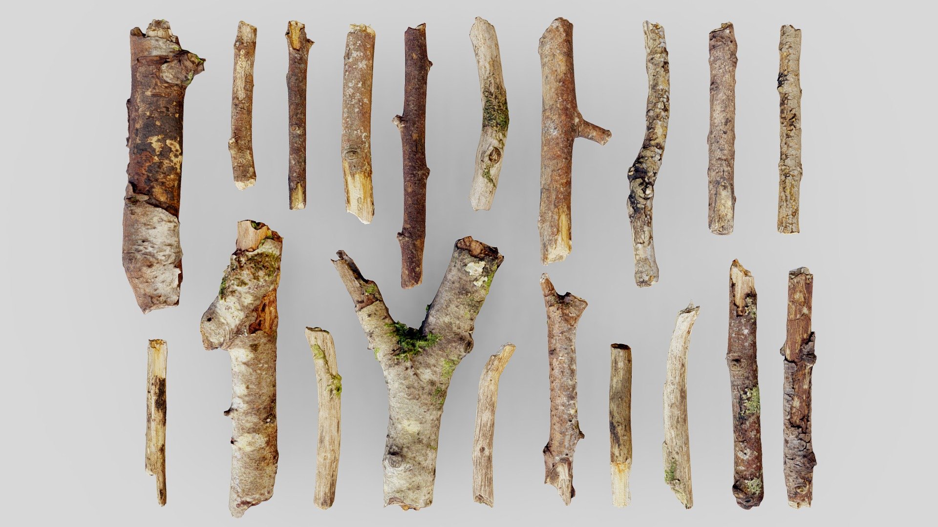 Lowpoly Sticks