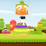 Mario World 3d Model - Iconic Mario world 3D environment rendered in Blender, ready for VR/AR applications.