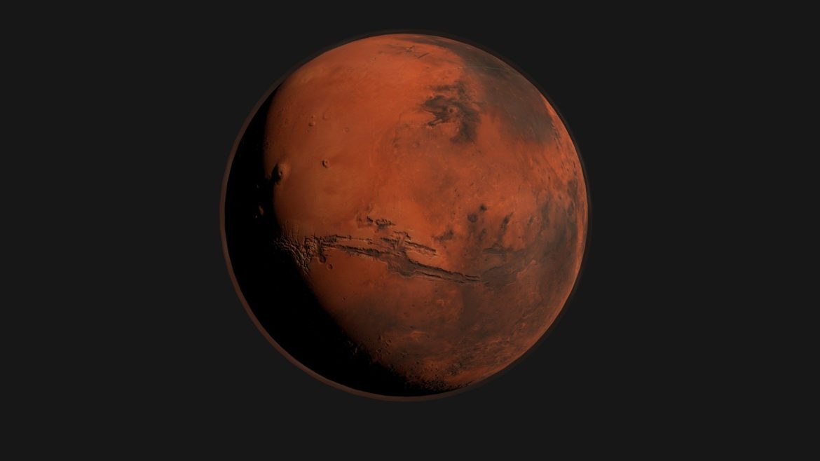 mars 3d model