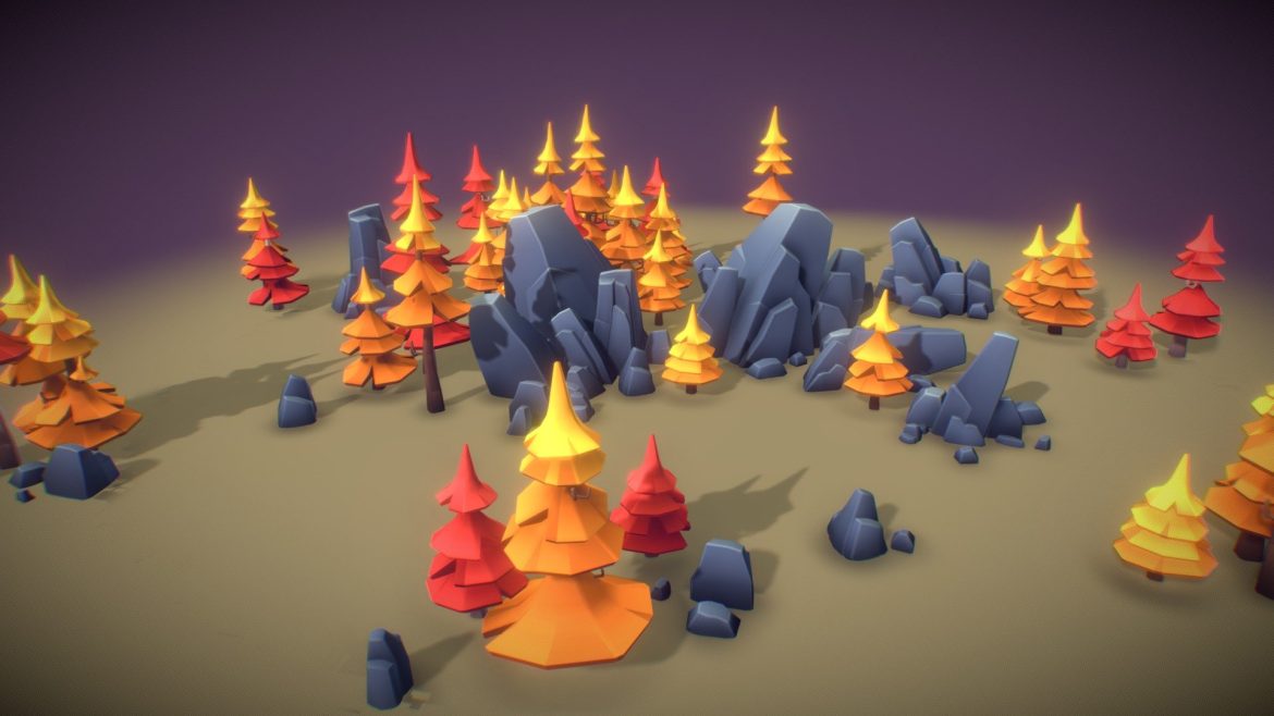 nature set proto series 3d model