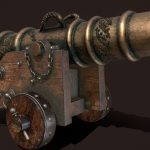 Old Naval Cannon