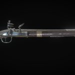 Ottoman era flintlock pistol