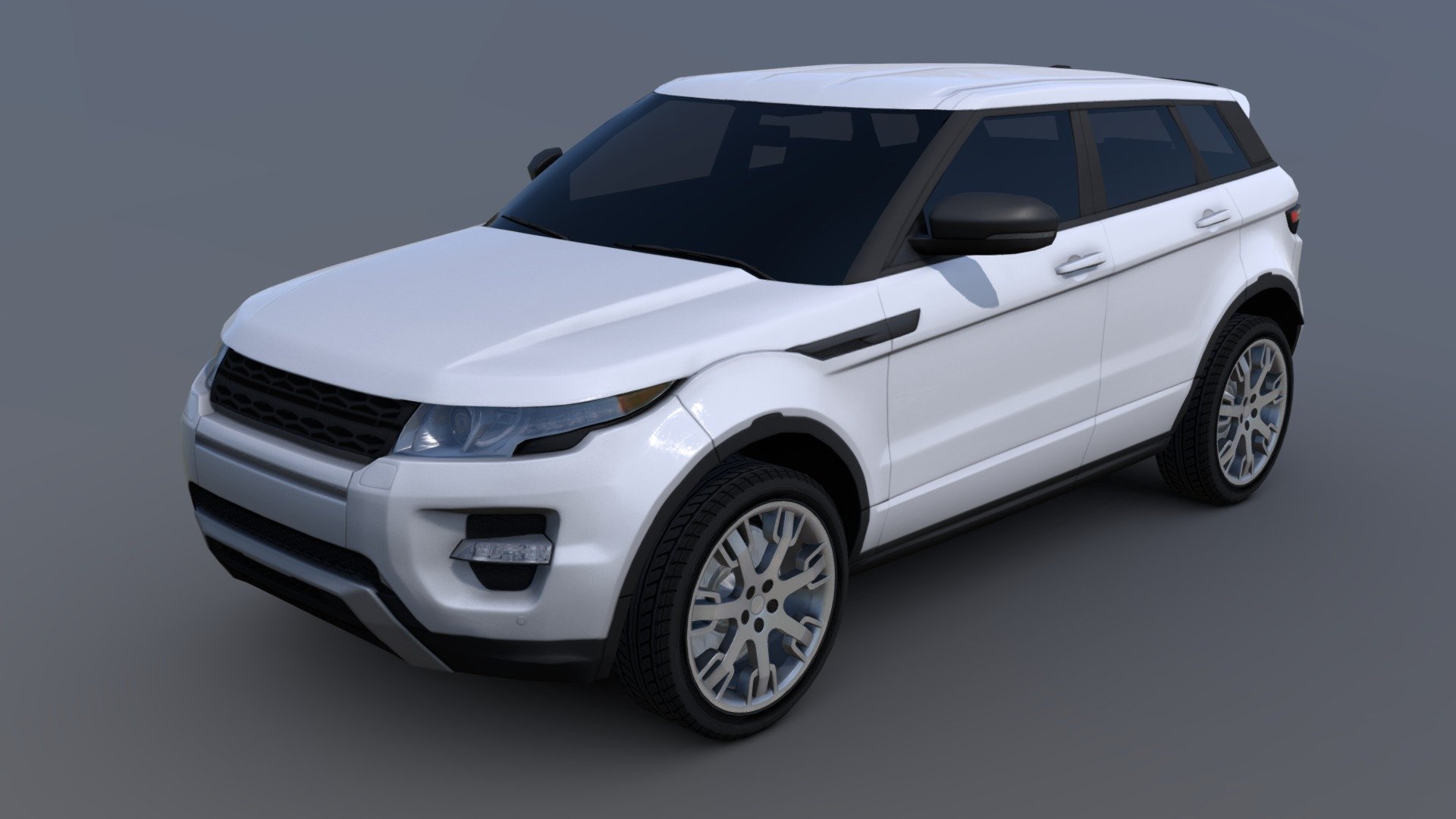 Range Rover Evoque (Low Poly)