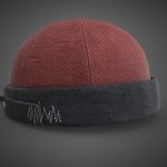 Red Jeans Brimless Cap