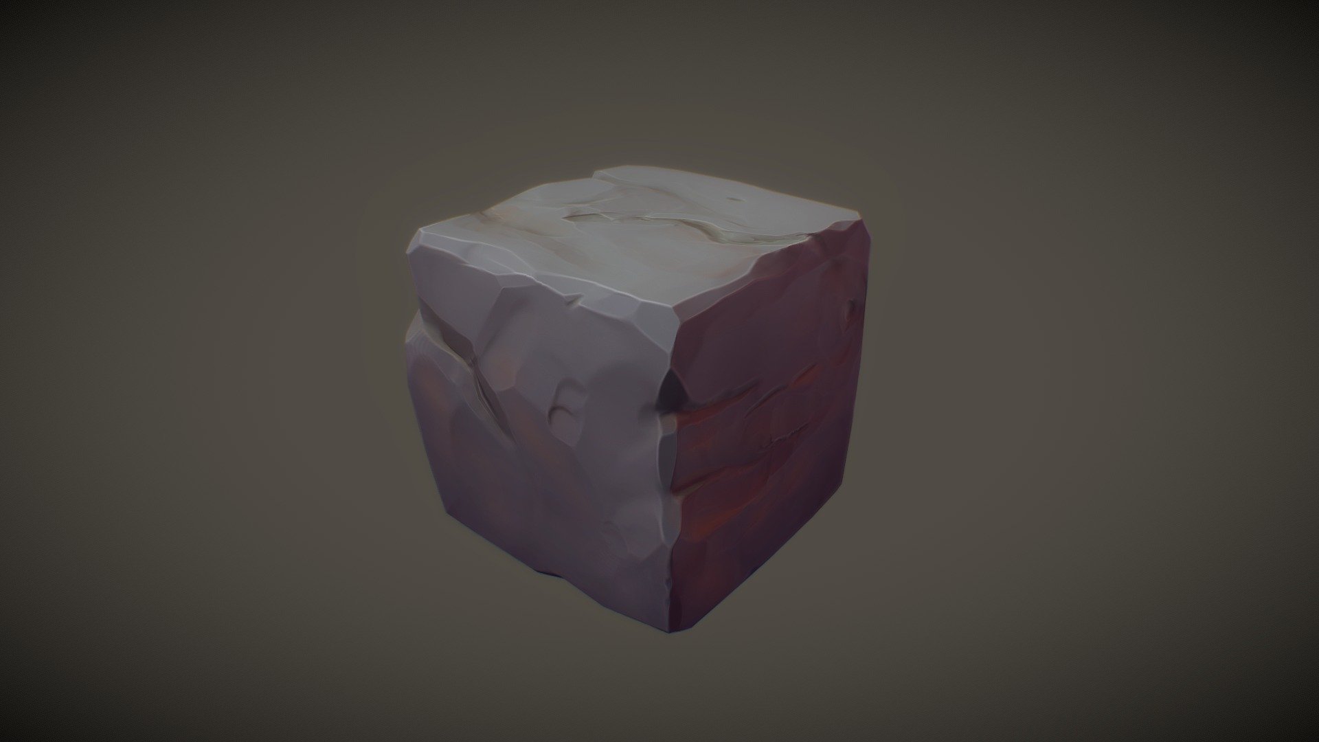 Rock Cube – PBR Hand Painted Series