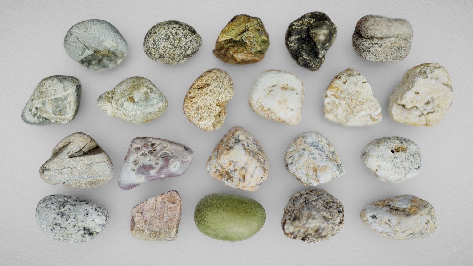 Download Rocks – Pack 1 3D Model | Deep3DSea
