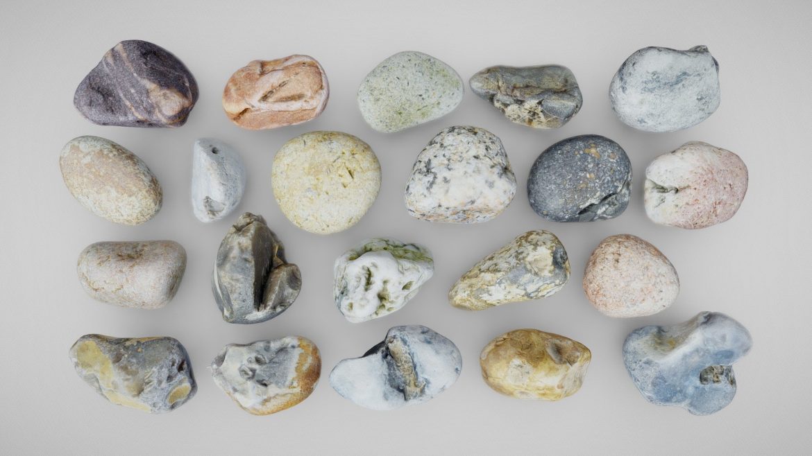 rocks pack 4 3d model