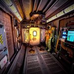 Space ship sluice