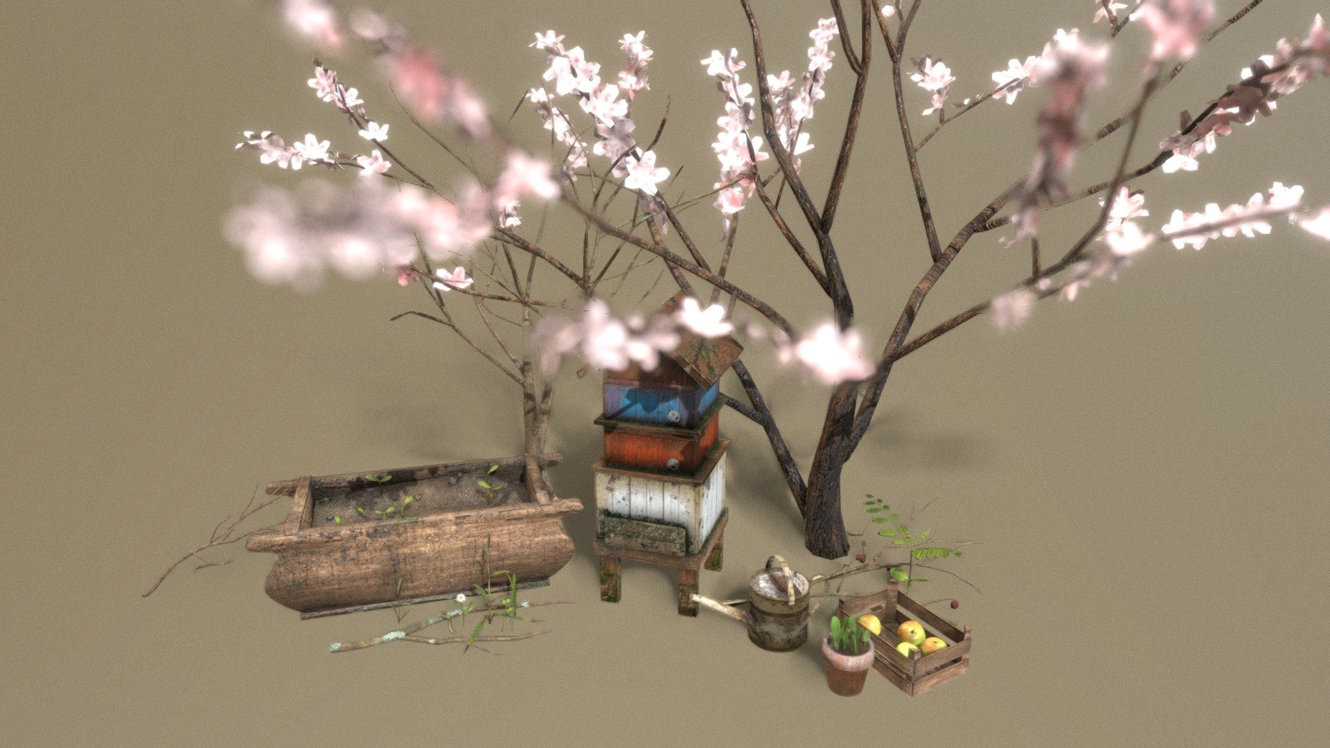 Spring Garden / Asset Pack