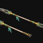 Stylized Mesoamerican Spear