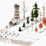 the very merry christmas collection 3d model