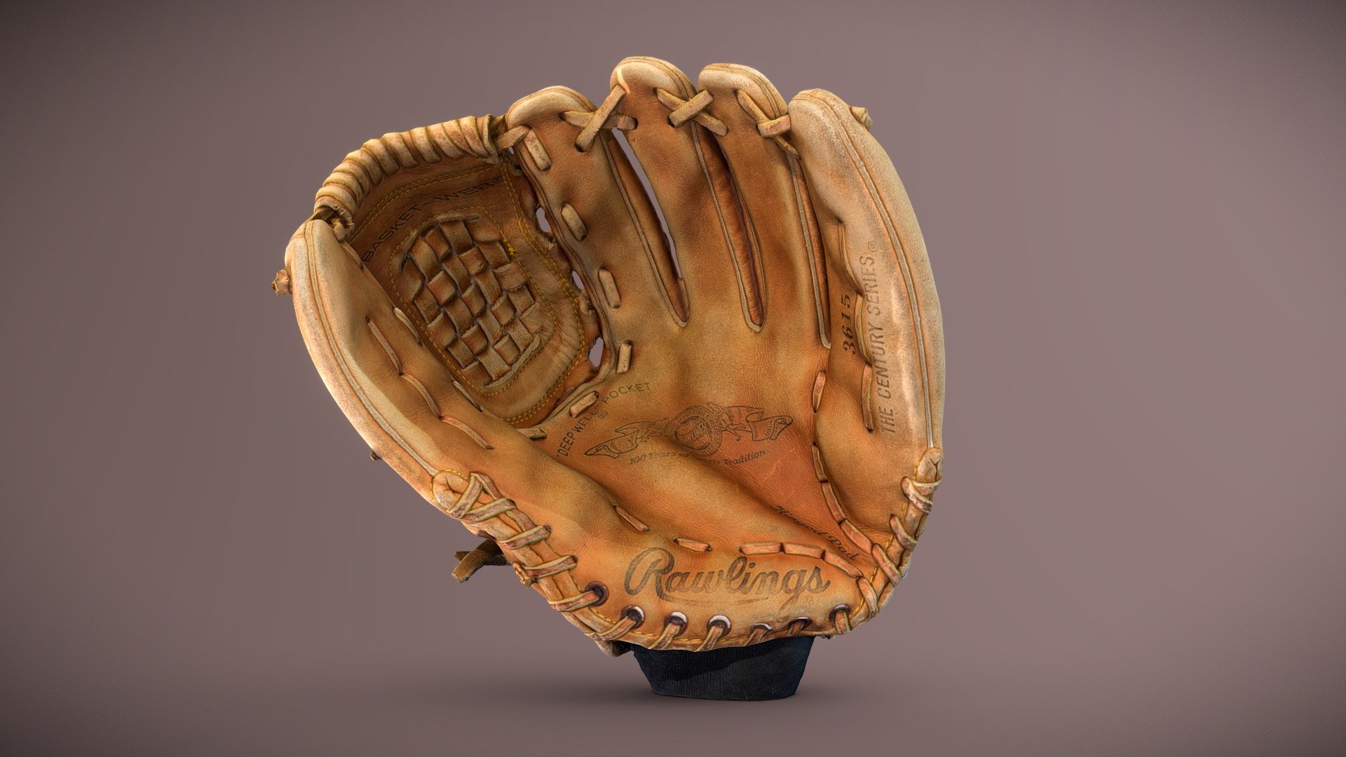 Vintage Rawlings Century Series Glove