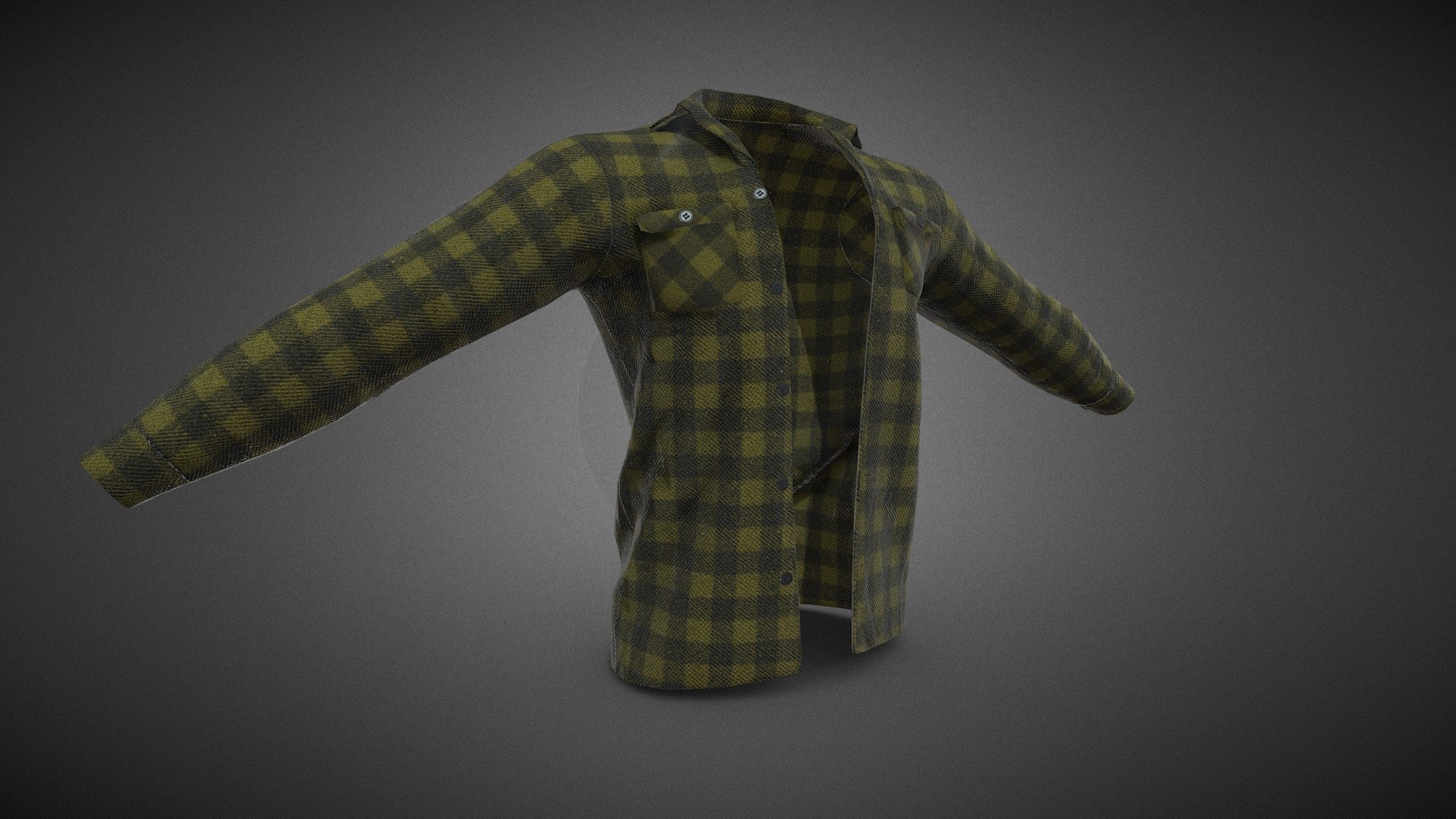 Yellow Flannel Shirt
