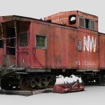Abandoned Norfolk Western Caboose (3D Scan)