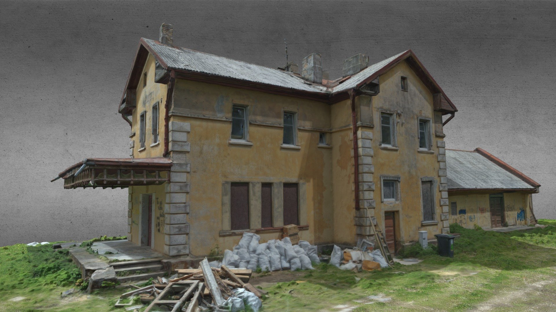 Abandoned Old Train Station