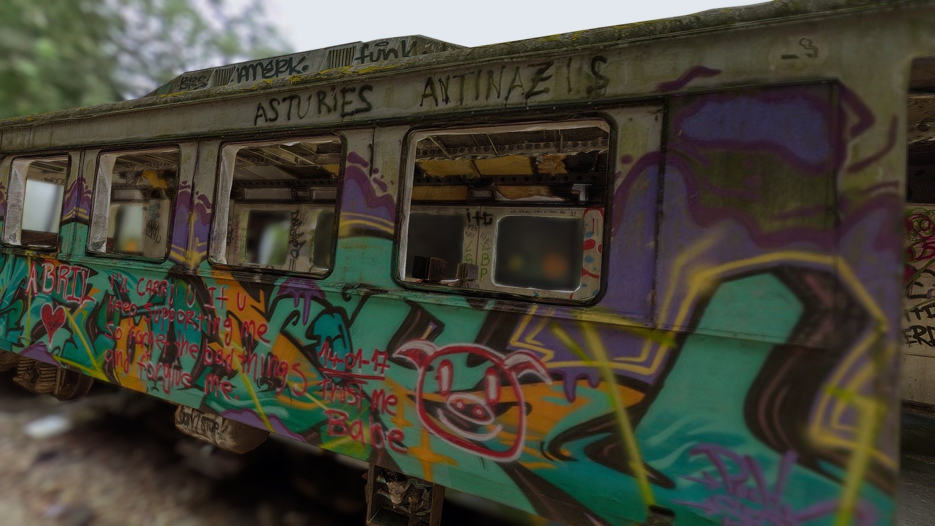 Abandoned wagon