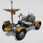 Apollo Lunar Rover Moon Car