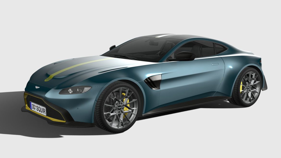 aston martin vantage amr 2020 3d model