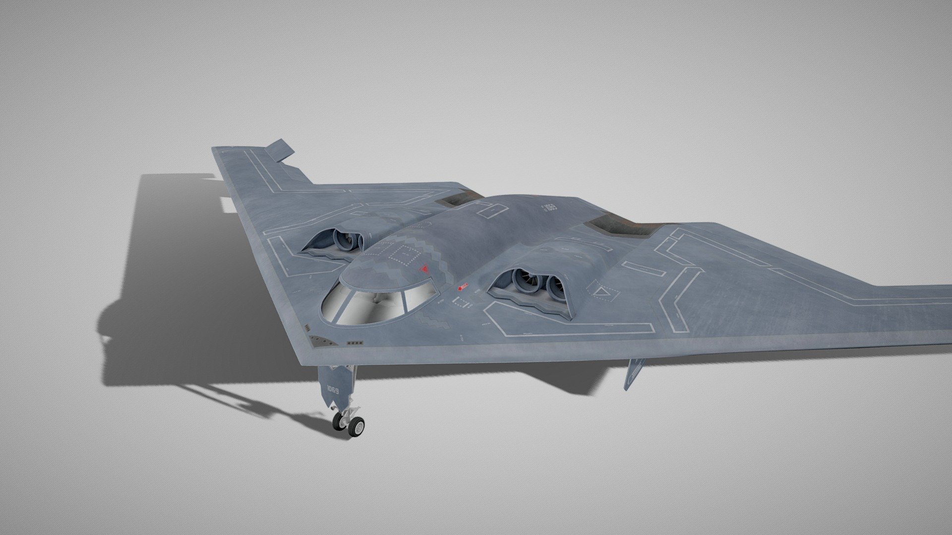 B2 Spirit Bomber - Deep3dsea