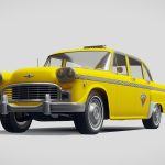 checker cab a8 marathon 1956 1982 3d model