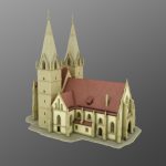 church model train mrklin h0 3d model