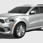 dodge durango 2021 3d model