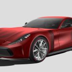 ferrari omologata 2020 3d model