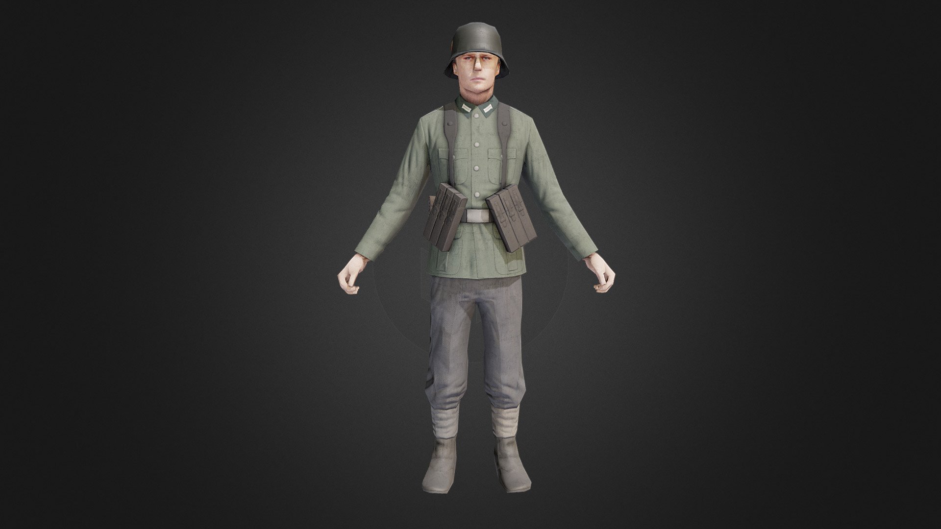 German Infantry demo