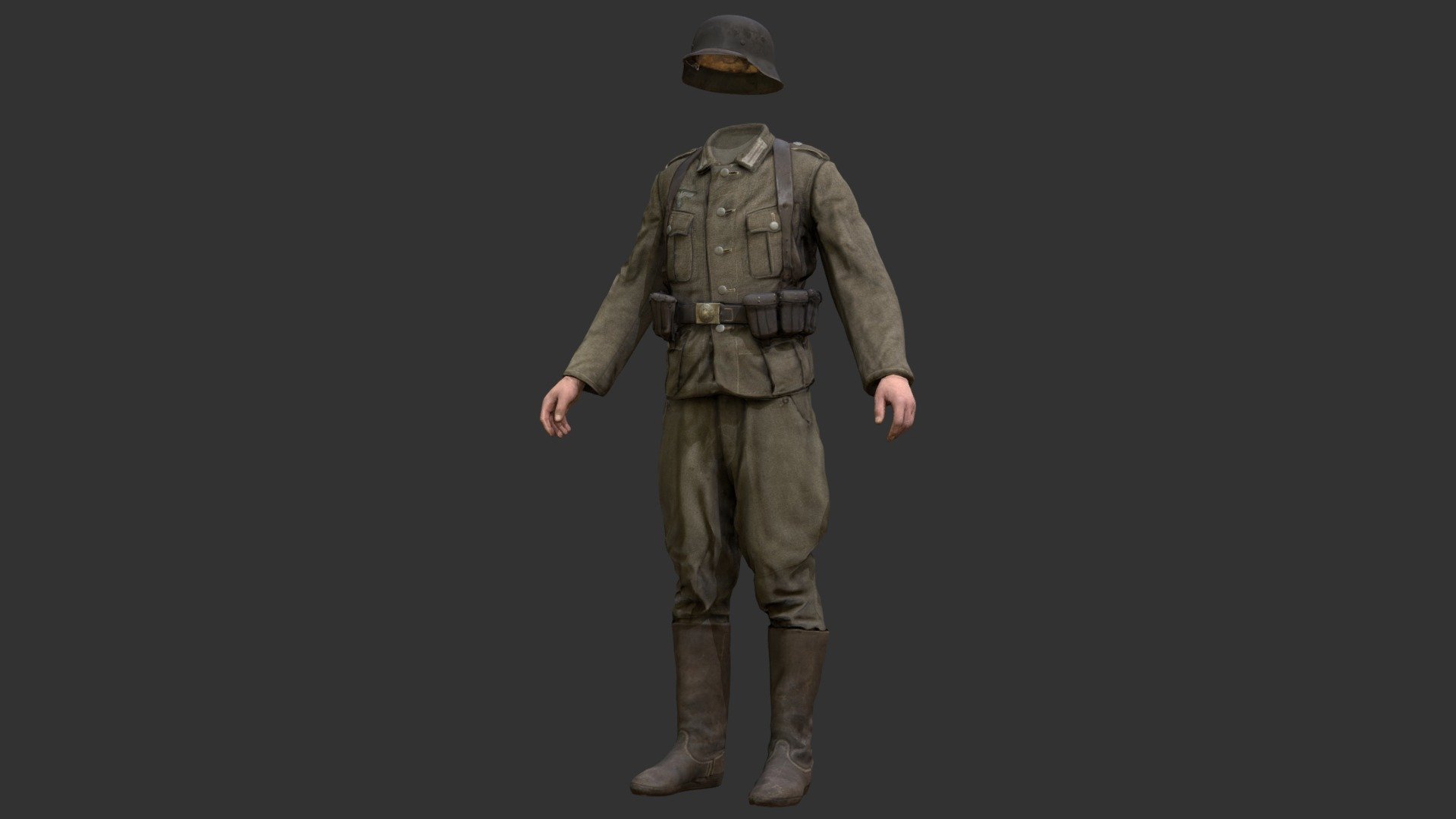 German Uniform – WW2 Scanned Asset Pack