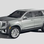 gmc yukon denali 2021 3d model