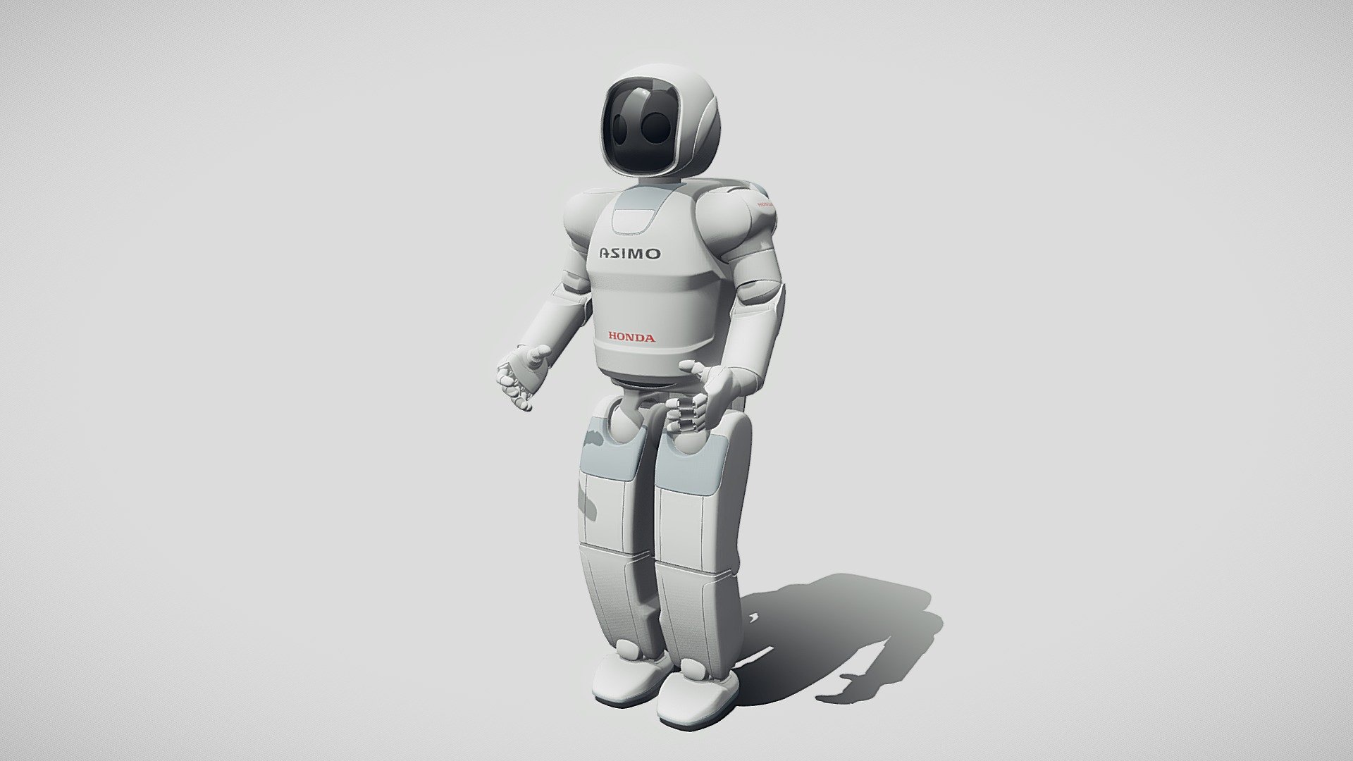 Honda Asimo Robot Rigged