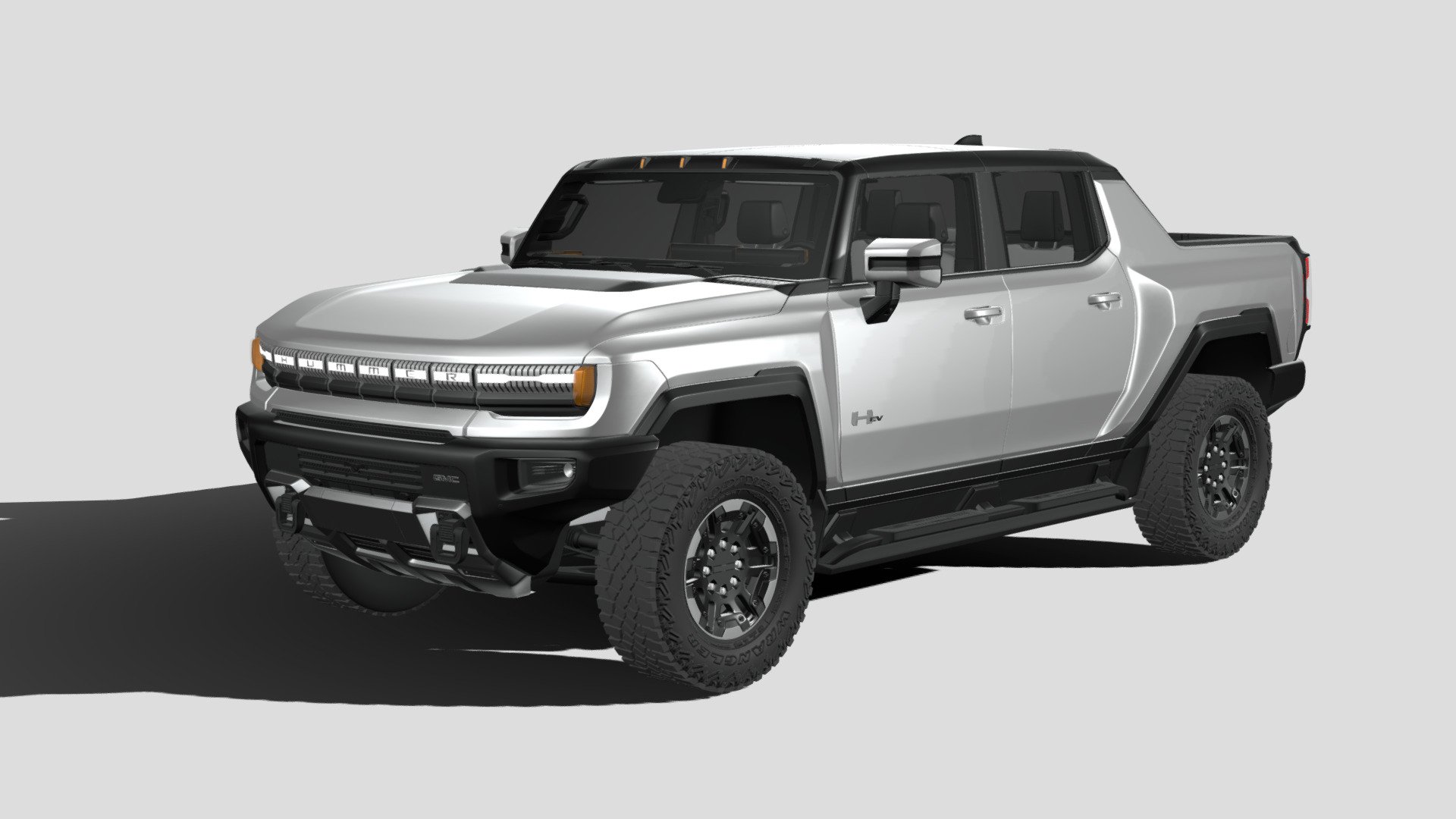 Hummer EV 2022 with interior