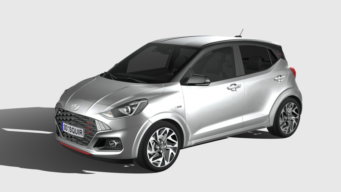 hyundai i10 n line 2020 3d model