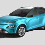 hyundai kona electric 2021 3d model