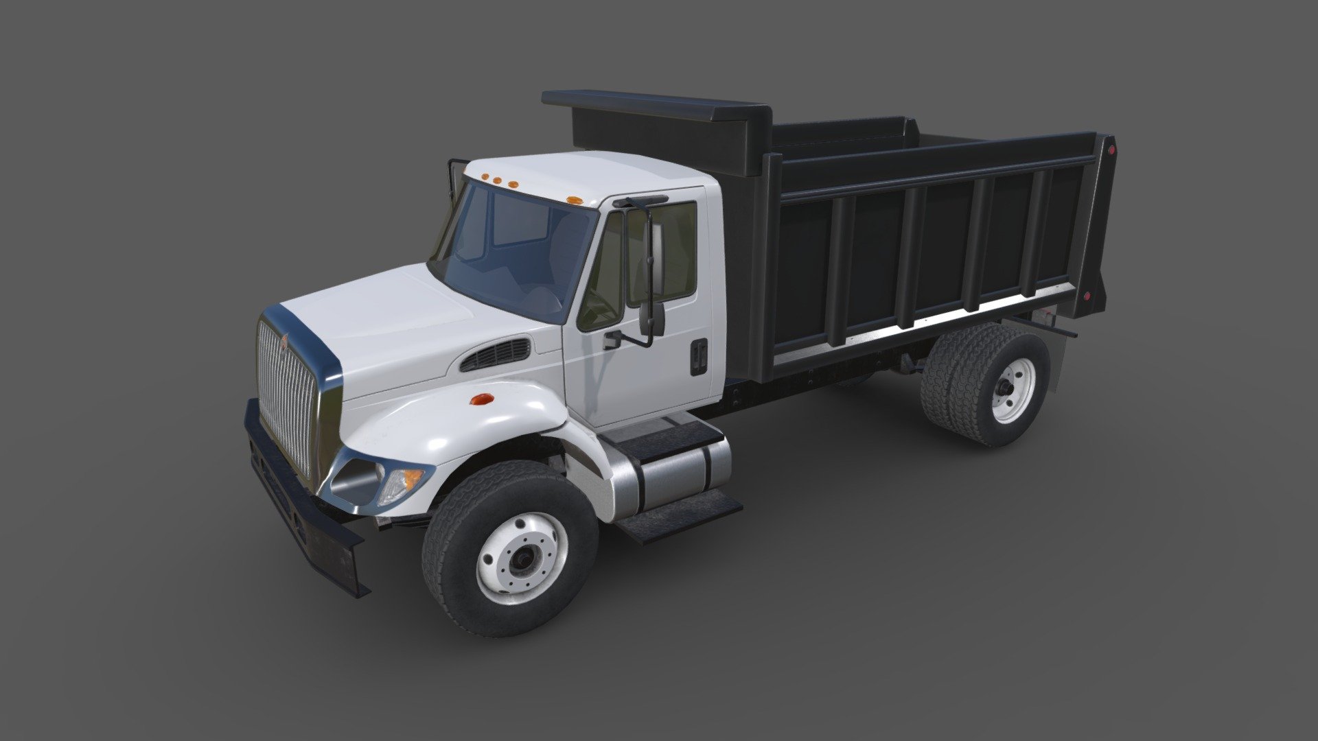 International 7400 Dump Truck 2