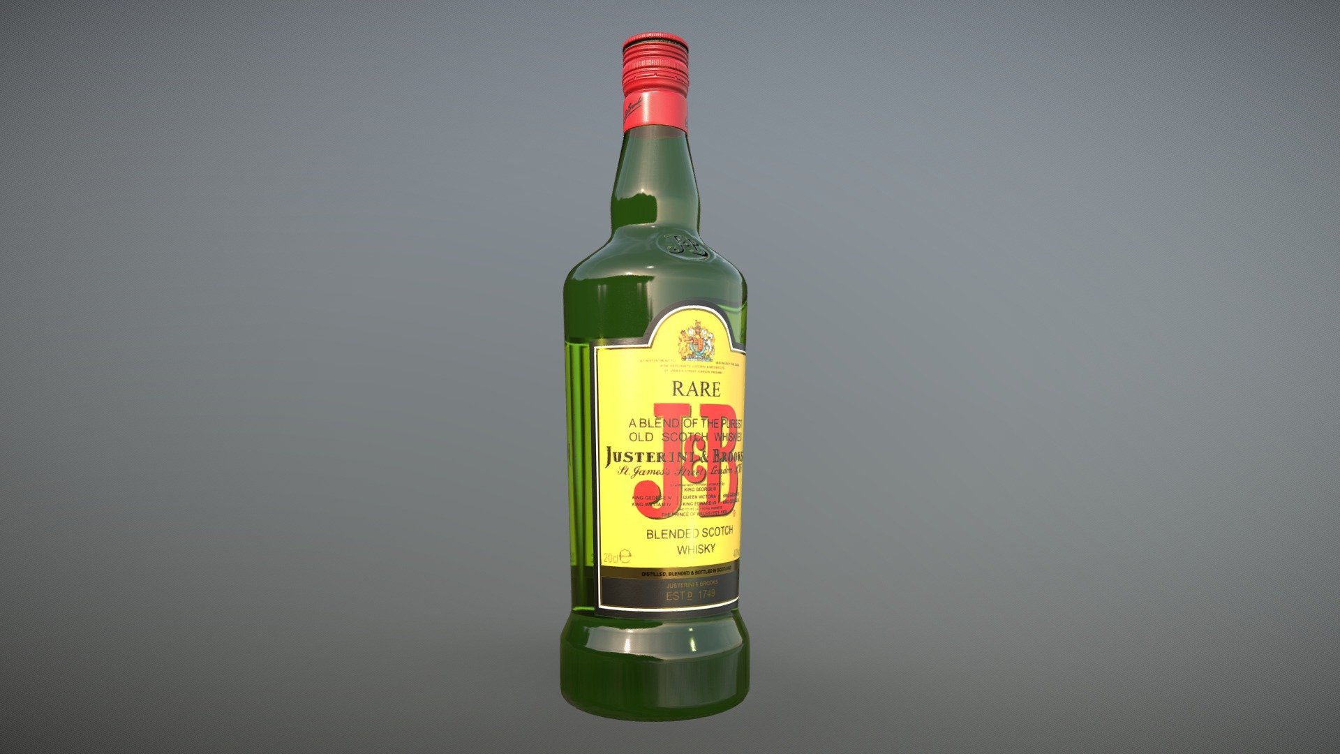 JB alcohol Bottle