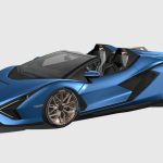 lamborghini sian roadster 2021 3d model
