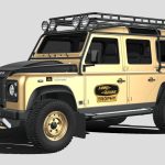 land rover defender works v8 trophy 2021 3d model