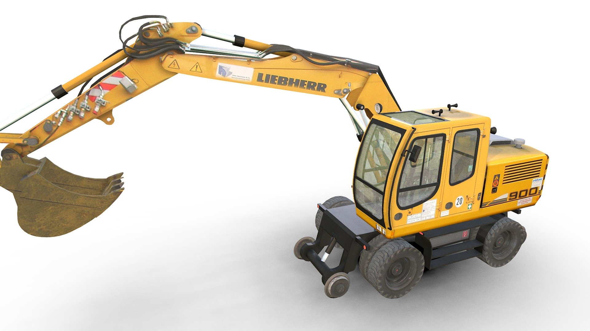 Liebherr Zweiwegebagger A900