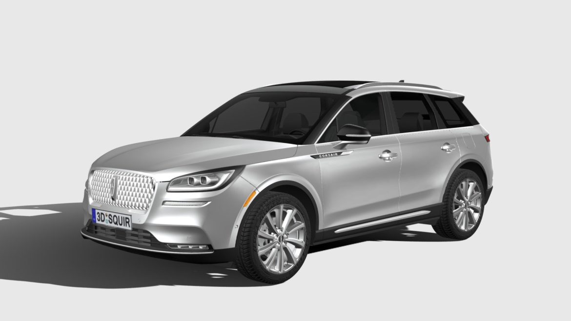 lincoln corsair 2020 3d model