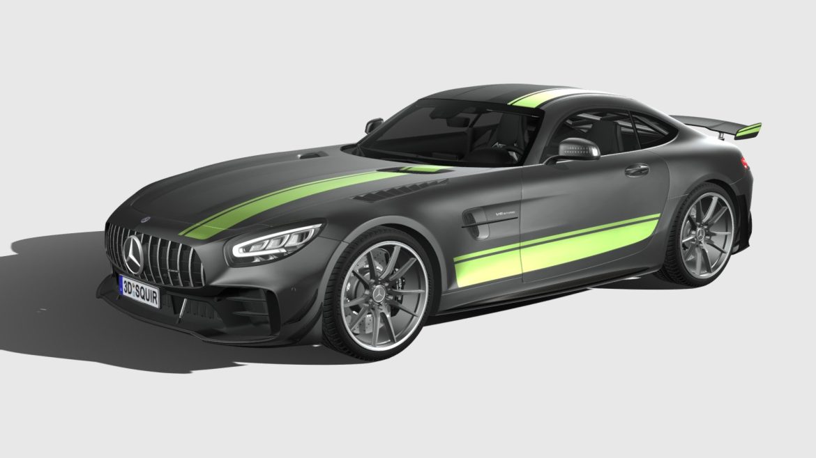 mercedes benz amg gt r pro 2020 3d model