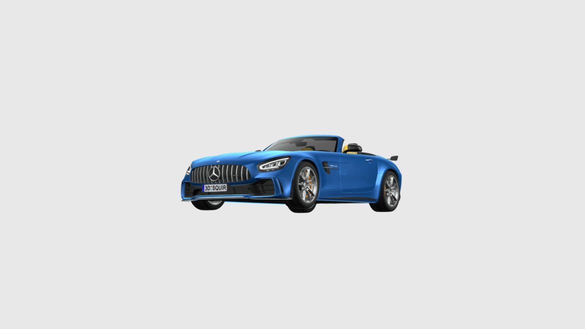 mercedes benz amg gt r roadster 2020 3d model