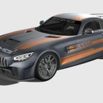 mercedes benz amg gt4 2020 3d model