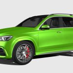 mercedes benz gle 63 amg 2021 3d model