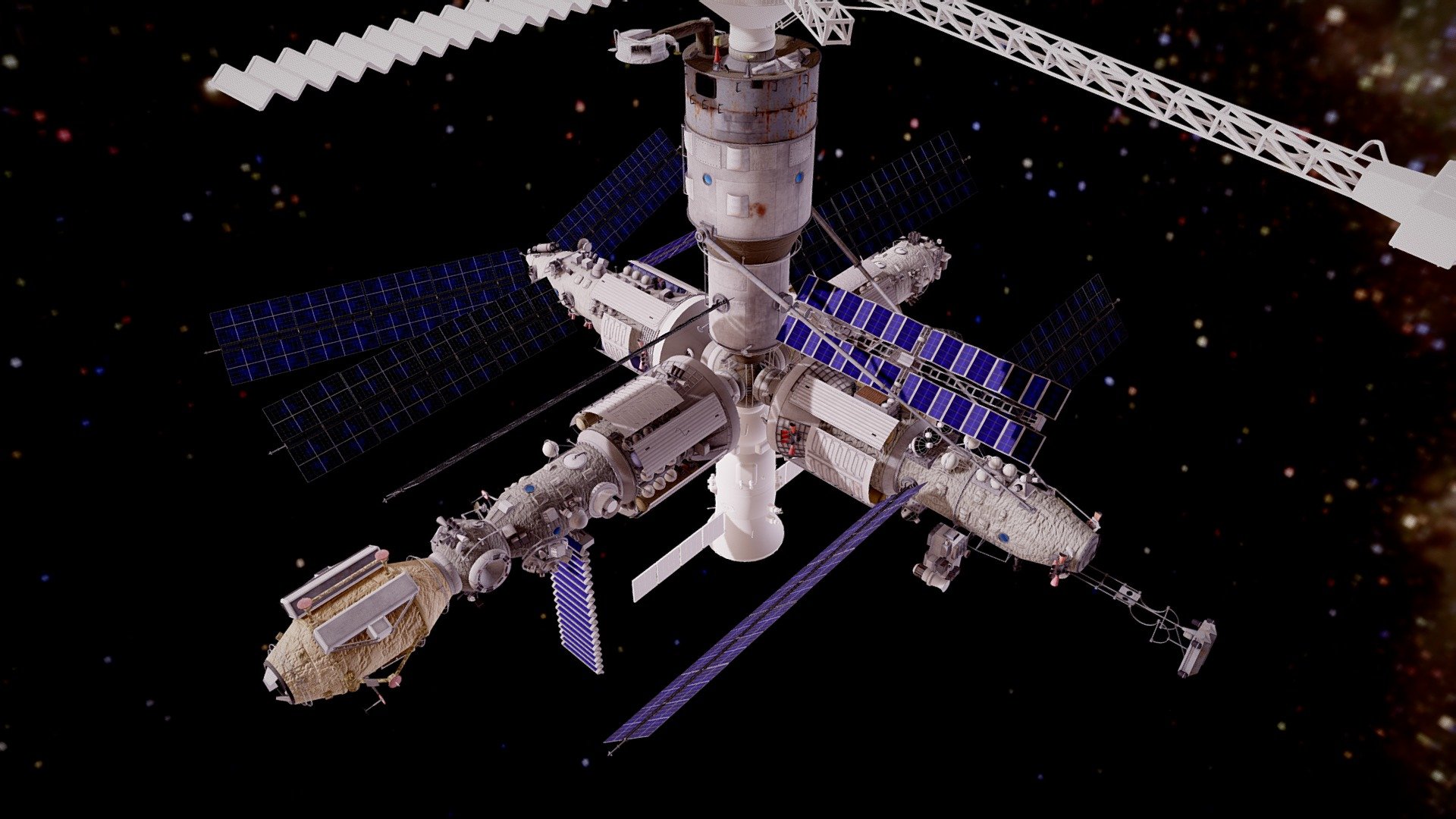 MIR Space Station Complex