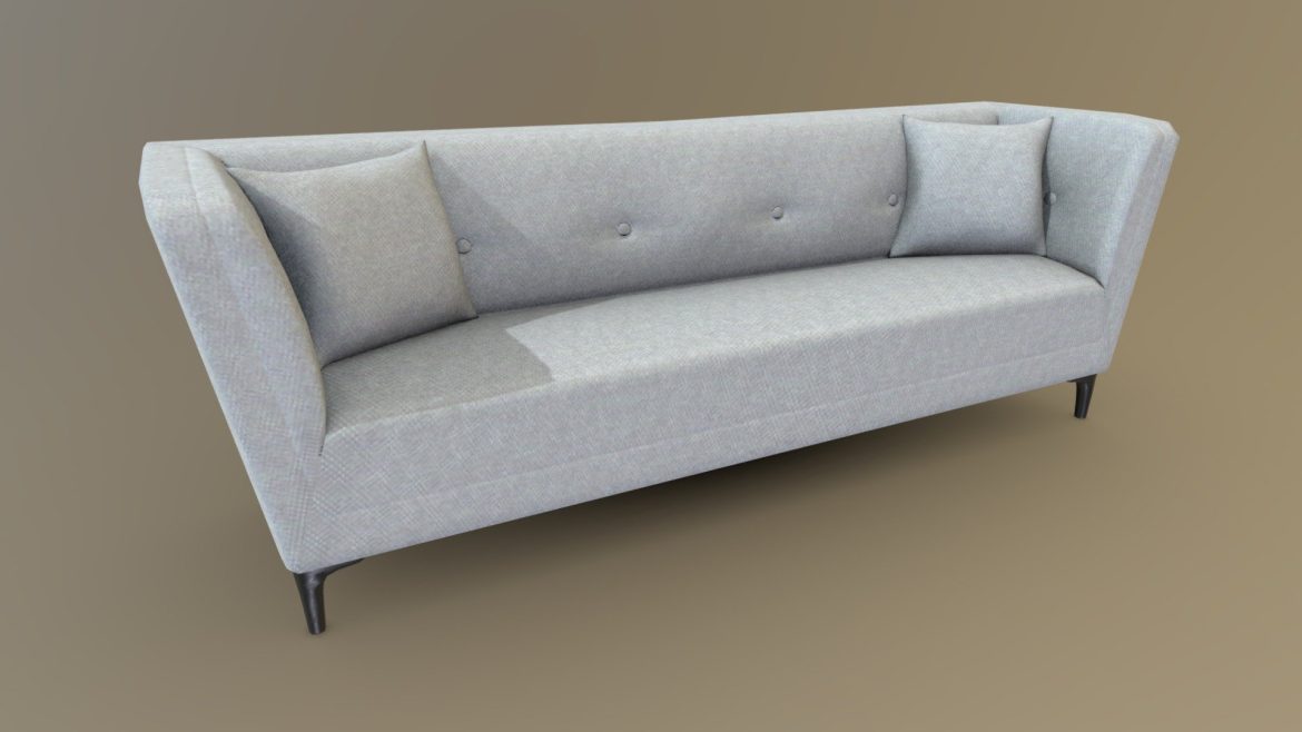modern couch 3d model
