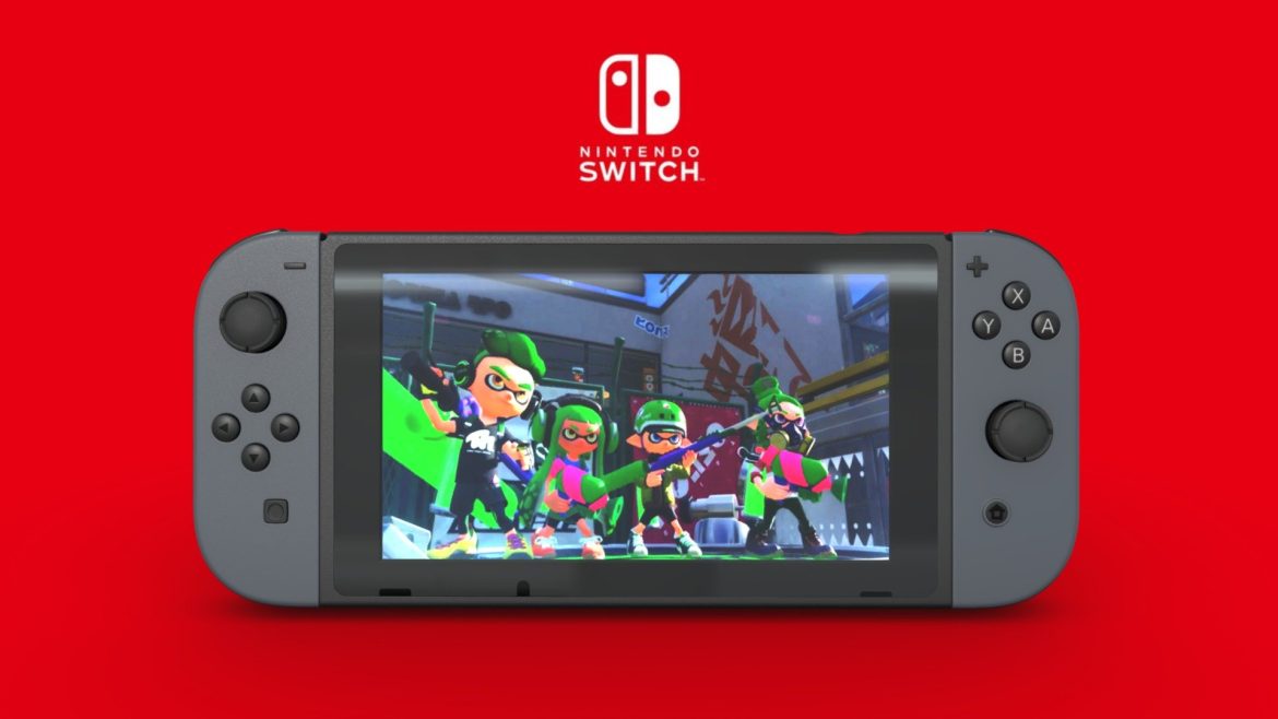 nintendo switch 3d model