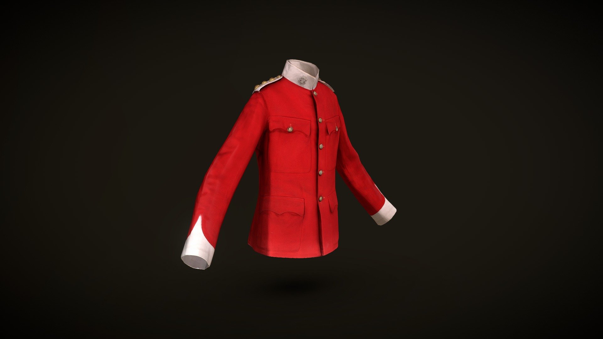 Officers Foreign Service Red Serge Jacket