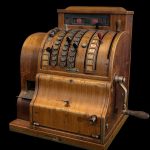 Old cash register